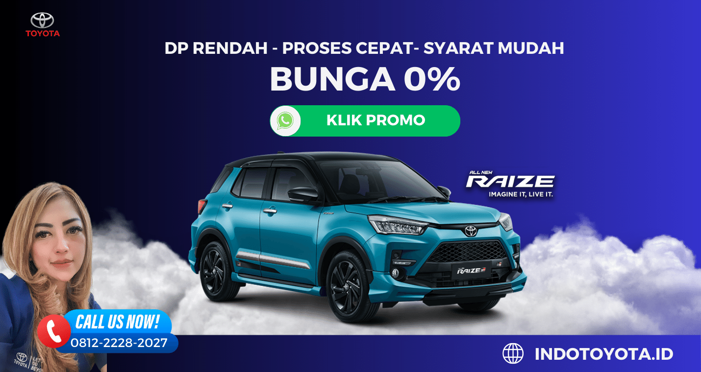 Promo Harga Toyota All New Raize Terbaru 2023